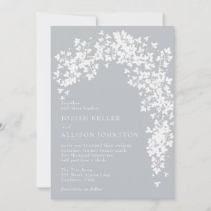 Arc botanique Clair des invitations de mariage
