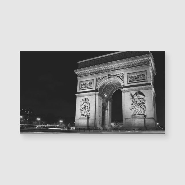 Arc de Triomphe at night in Paris (Front)