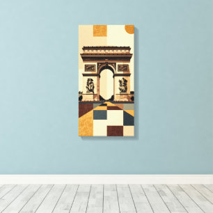 Arc De Triomphe Canvas Print