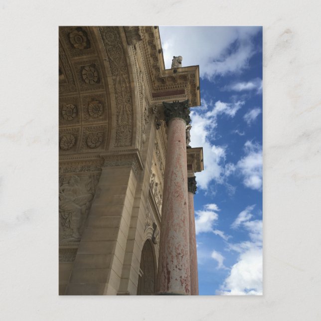 Arc de Triomphe du Carrousel Postcard (Front)