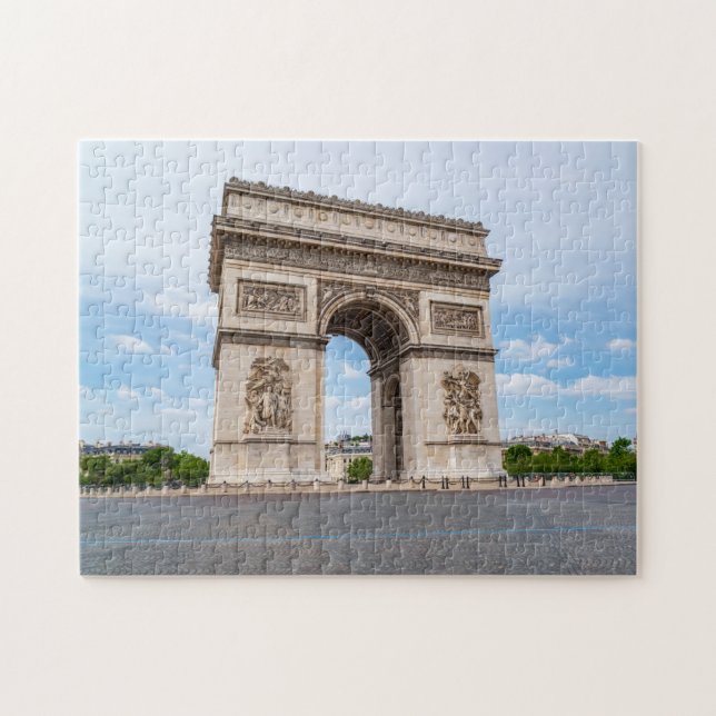 Arc de Triomphe in Paris, France Jigsaw Puzzle (Horizontal)