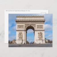Arc de Triomphe in Paris, France