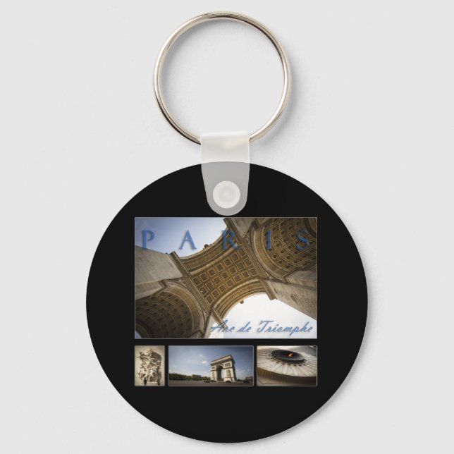 Arc de Triomphe Keychain (Front)