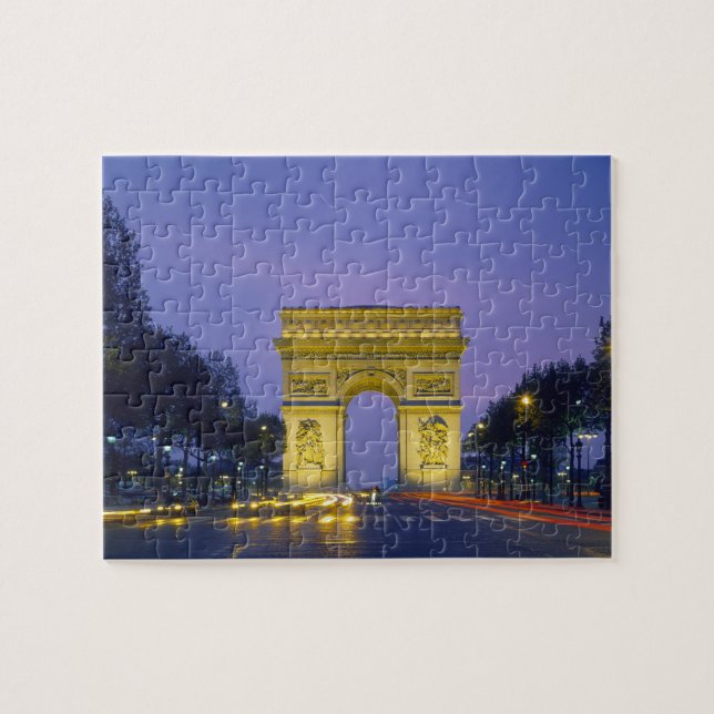 Arc de Triomphe, Paris, France, Jigsaw Puzzle (Horizontal)