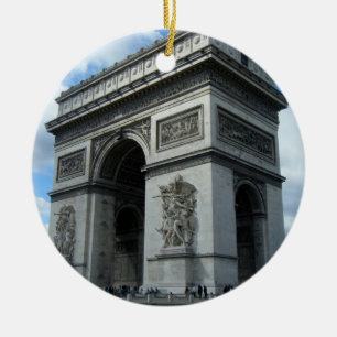 Arc de Triomphe Paris France Monument Architecture Ceramic Ornament