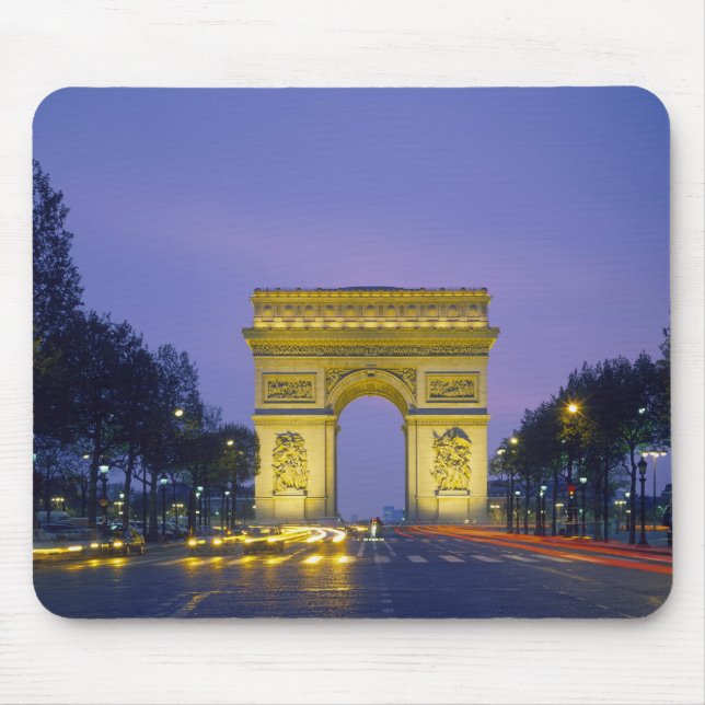 Arc de Triomphe, Paris, France, Mouse Pad (Front)