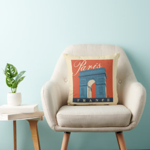 Arc de Triomphe   Paris, France Throw Pillow