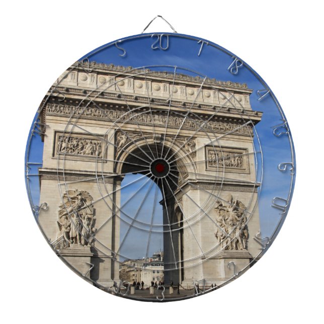 arc de triumph dartboard (Front)