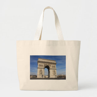 arc de triumph large tote bag