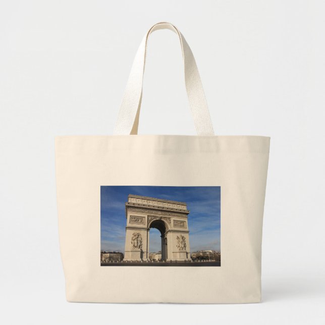arc de triumph large tote bag (Front)
