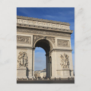 arc de triumph postcard
