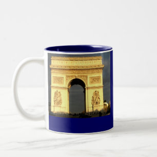 Arc D'Triomphe Two-Tone Coffee Mug