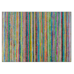 Arc-en-ciel 15 x 11 Déco Planche à découper en ver