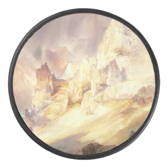 Arc en ciel au-dessus de Yellowstone, Moran 1900 (Devant)