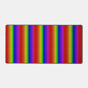 Arc-en-ciel Couleurs Drapeau Gay Plaid Design GLBT