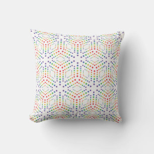 arc-en-ciel coussin