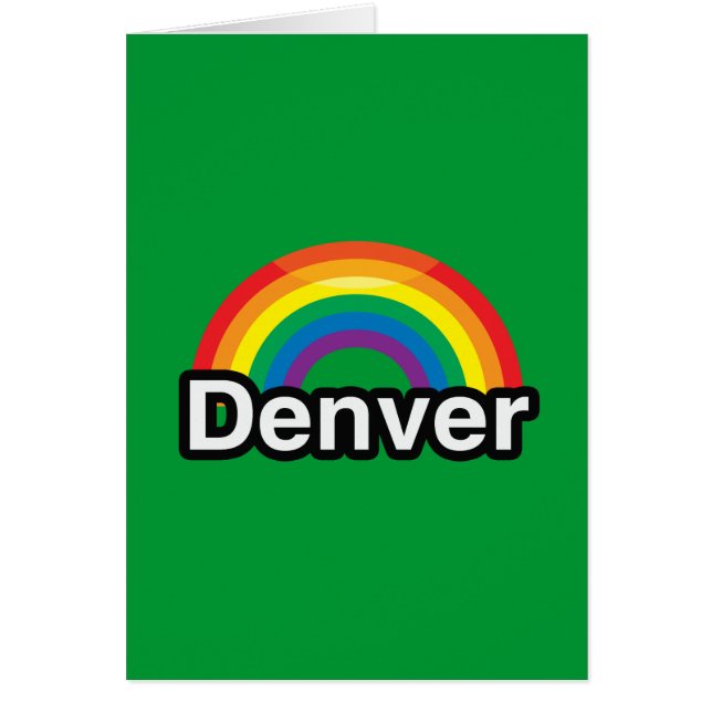 ARC-EN-CIEL DE FIERTÉ DE DENVER LGBT (Devant)
