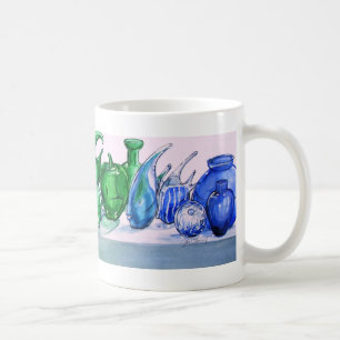 Arc-en-ciel de la tasse en verre