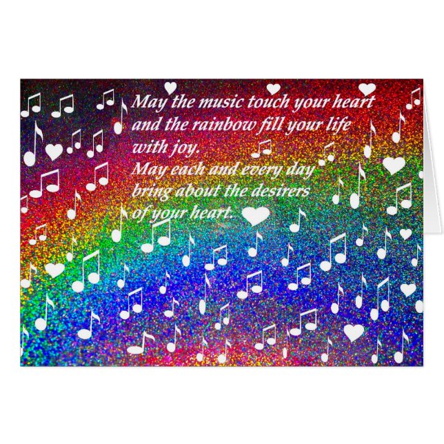 Arc en ciel de l'amour (Devant horizontal)