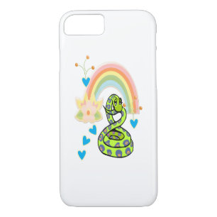 Arc-en-ciel de serpent coque iphone