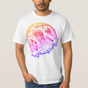 Arc-en-ciel d'hommes de T-shirt de joint de
