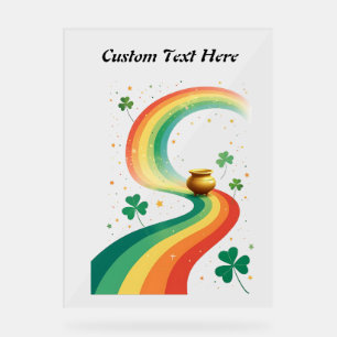 Arc-en-ciel et pot d'or Imaginaire scène