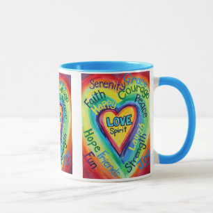 Arc-en-ciel Spirit Mots Mug
