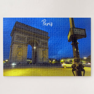 arc night triomphe jigsaw puzzle