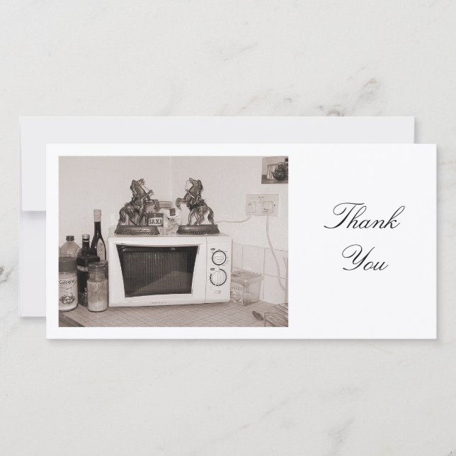 Arc of the Microwave - Thank You Card (Front)