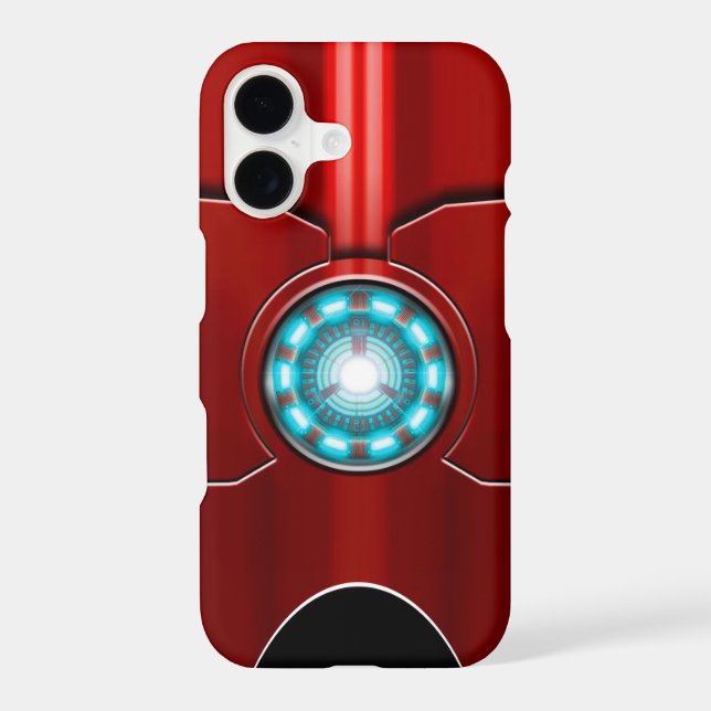 Arc Reactor Red Armour  iPhone Case (Back)