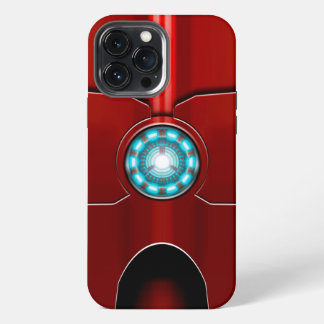 Arc Reactor Red Armour iPhone 13 Pro Max Case