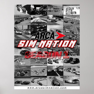 Arca Sim Nation Season 1 Collage Poster