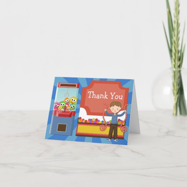 Arcade Anniversaire Carte de remerciements (Devant)