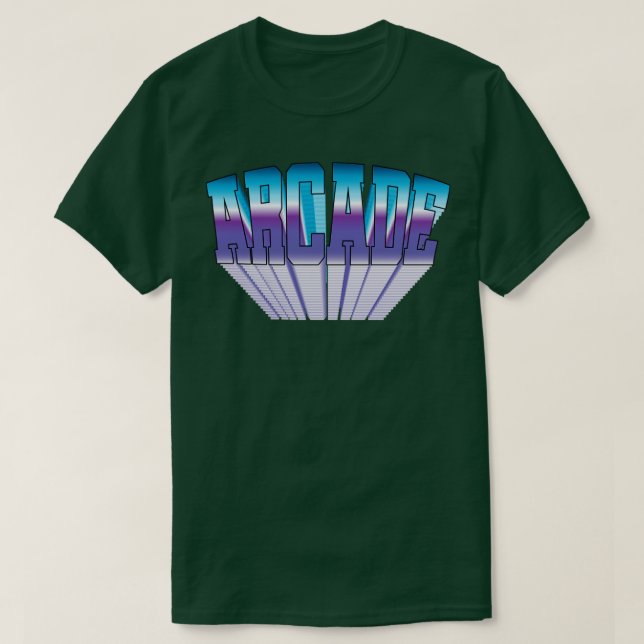 Arcade big ltr T-Shirt (Design Front)