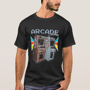 Arcade cabinet machine 1970 1980 1990 Video Game C T-Shirt