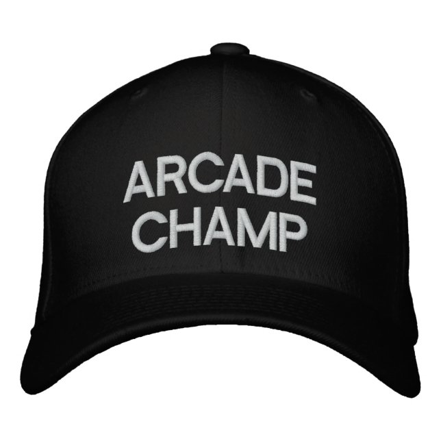 Arcade Champ Embroidered Hat (Front)