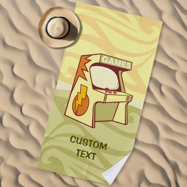 Arcade machine beach towel (Creator Uploaded)