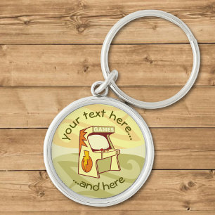 Arcade machine keychain