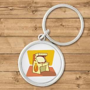 Arcade machine keychain