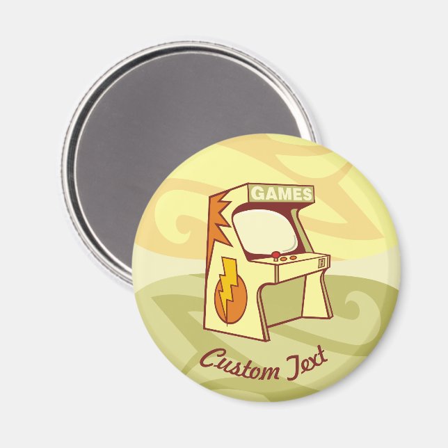 Arcade machine magnet (Front/Back)