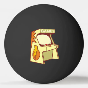 Arcade machine ping pong ball