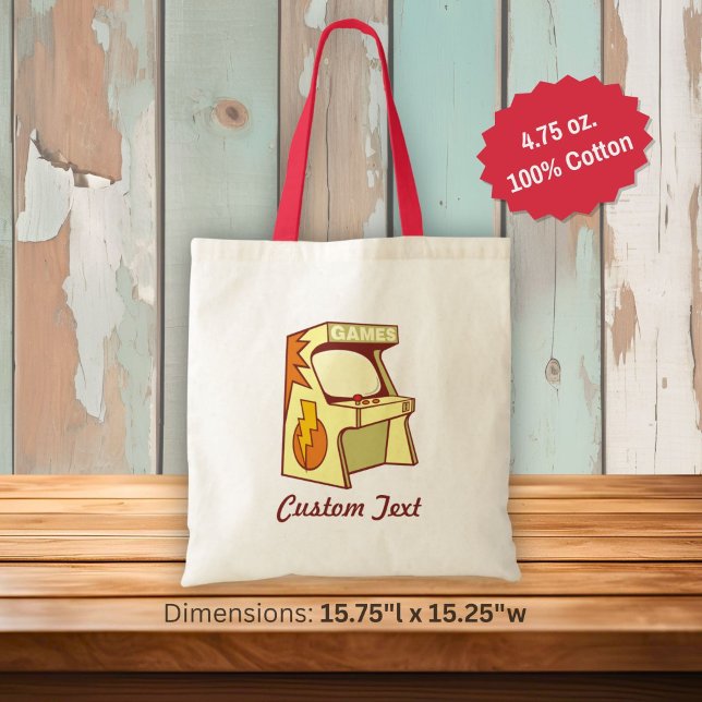 Arcade machine tote bag (Creator Uploaded)