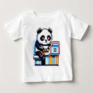 Arcade Panda Gamer Baby T-Shirt