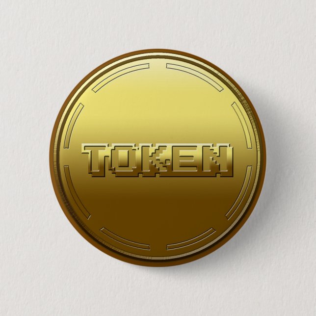 Arcade Token Button (Front)