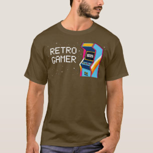 Arcade Video Game Machine Funny Retro Gaming Gift  T-Shirt