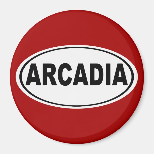 Arcadia California Magnet (Front)