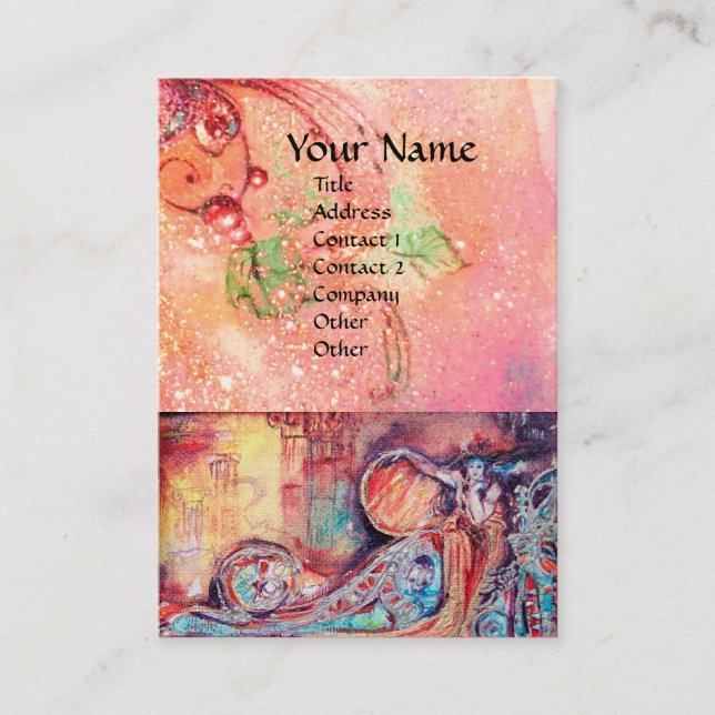 ARCADIA  / MAGIC  BUTTERFLY PLANT BUSINESS CARD (Front)