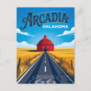 Arcadia USA Postcard