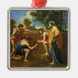 Arcadian Shepherds Metal Ornament