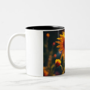 Arcane Artistry: The Enchanting Mage Two-Tone Coffee Mug